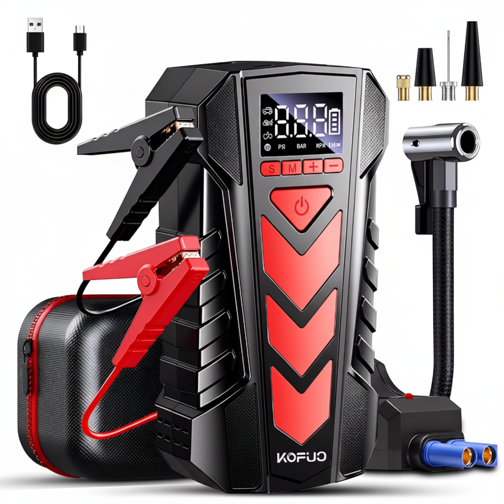 Demaror auto kit complet cu accesorii