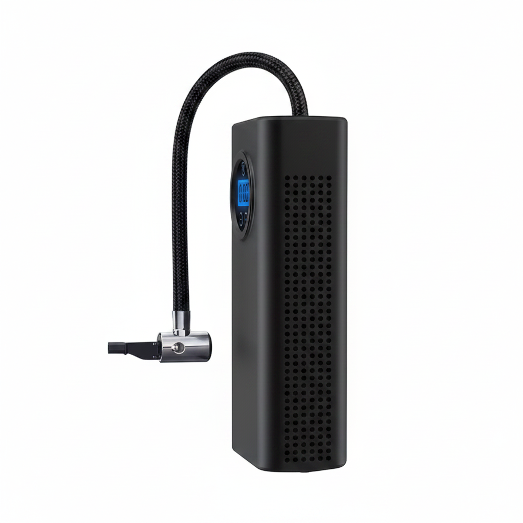 Pompă Electrică Portabilă pentru Anvelope – Compresor Aer Rapid Fără Fir