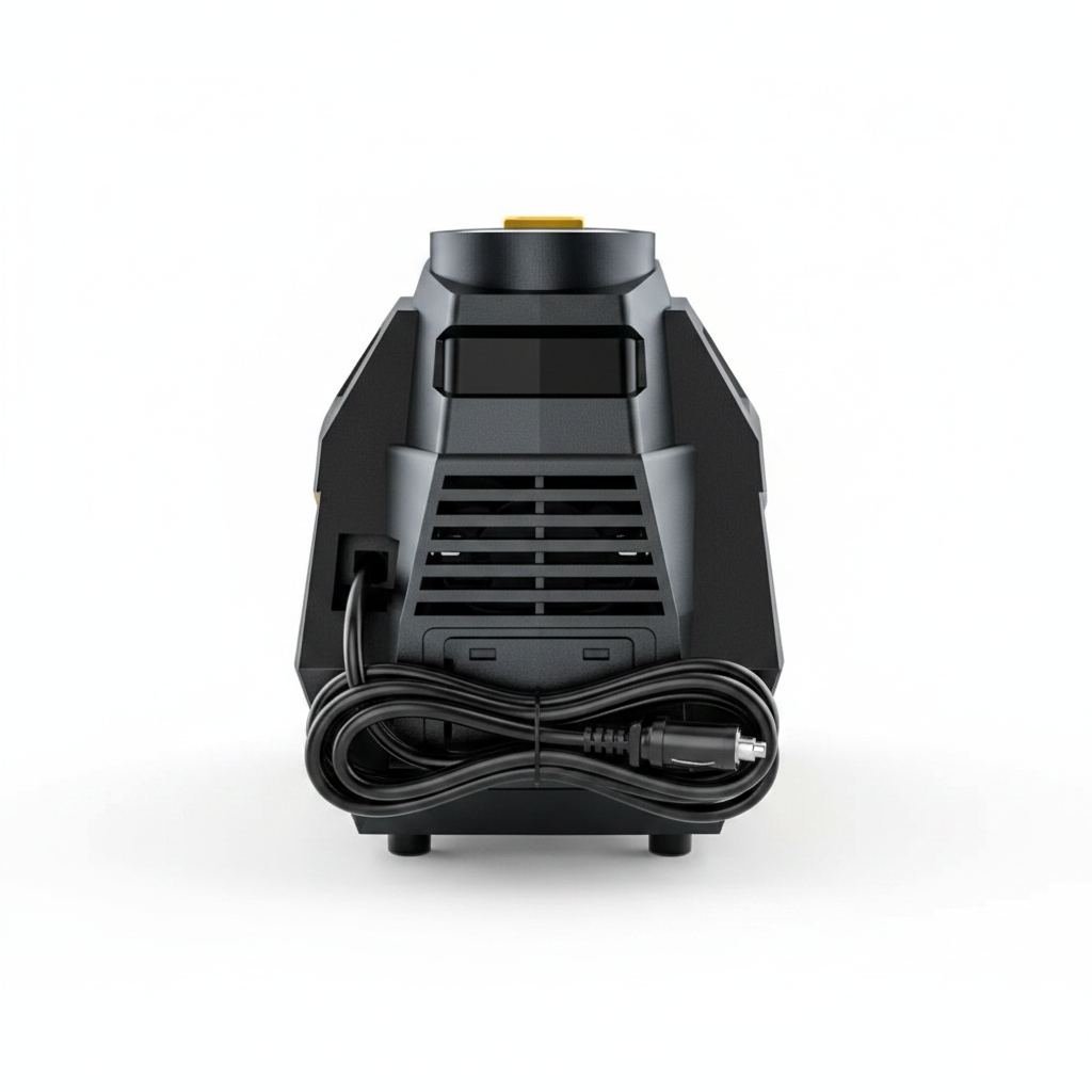 Inflator Digital de Anvelope 150 PSI cu Lumină LED – Compresor Aer Portabil 12V