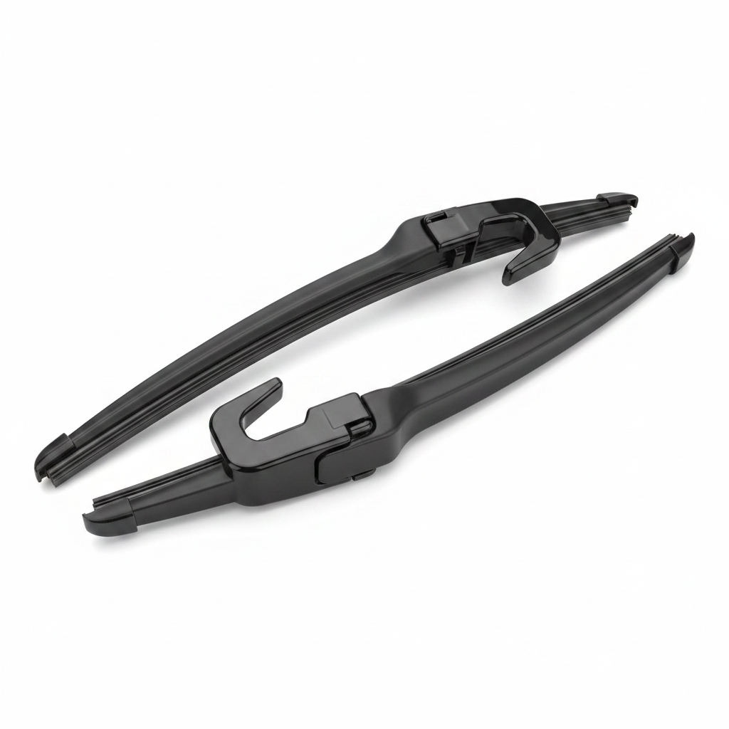 Lamă Ștergător Auto 6 Straturi Cauciuc – Conector U/J Universal