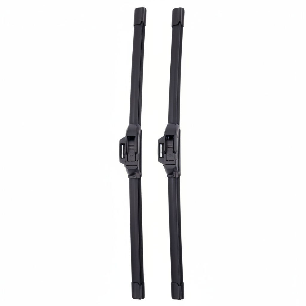Lamă Ștergător Auto 6 Straturi Cauciuc – Conector U/J Universal